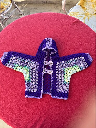 Diğer Haute Couture Violet Babysir Cardigan
