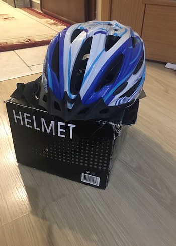 Mavi Biker Stili Motosiklet Kaskı (ayarlanabilir boyut - Görsel 9