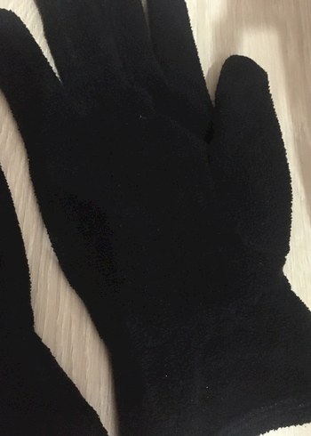 Siyah Kadife Eldiven unisex - Görsel 3