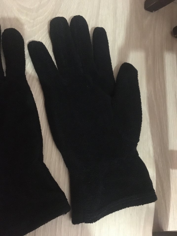 Siyah Kadife  Eldiven unisex - Görsel 4