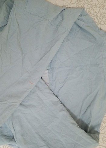 Kadın Gri Kapüşonlu Kısa Denim Ceket m - Görsel 8