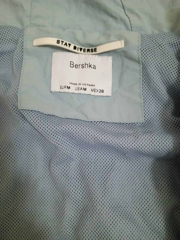 Kadın Gri Kapüşonlu Kısa Denim Ceket m - Görsel 3