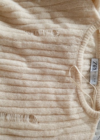 zara yeni  kazak hiç giyilmesi orjinal yumuşak - Görsel 4