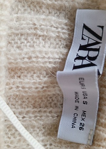 zara yeni  kazak hiç giyilmesi orjinal yumuşak - Görsel 5