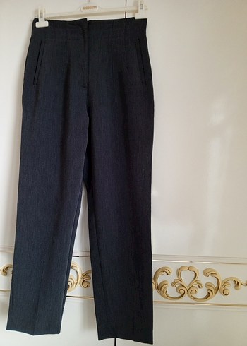 Gri Kadın Midi Kot Pantolon zara  m az kullanıldı - Görsel 8