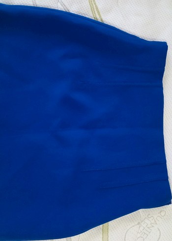 Kadın Mavi Mini Etek zara m yeni - Görsel 4