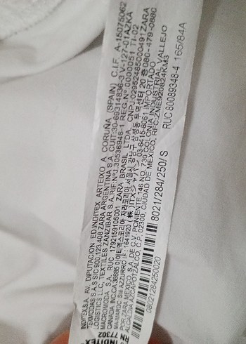 zara Düğmeli Kısa Kollu gömlek az giyildi zara orjinal s - Görsel 9