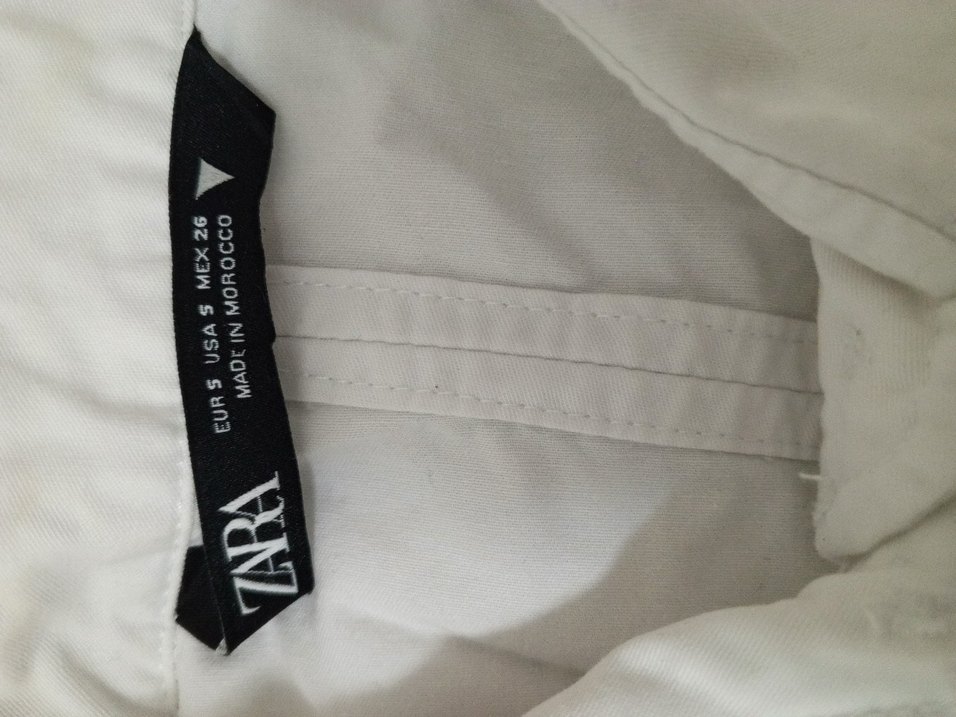 zara Düğmeli Kısa Kollu gömlek az giyildi zara orjinal s - Görsel 4