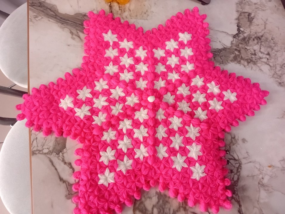 Renkli Nakışlı Banyo kesesi - Görsel 5