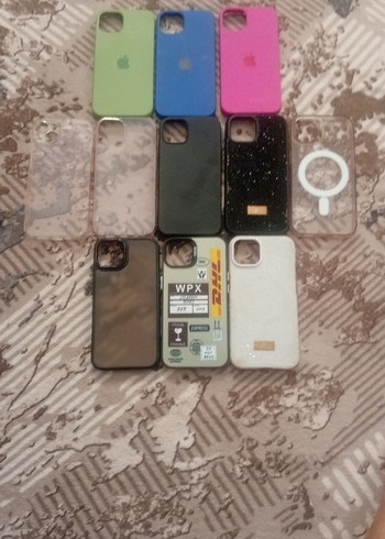 Çok Renkli Telefon Kılıfları Velcro Özellikli