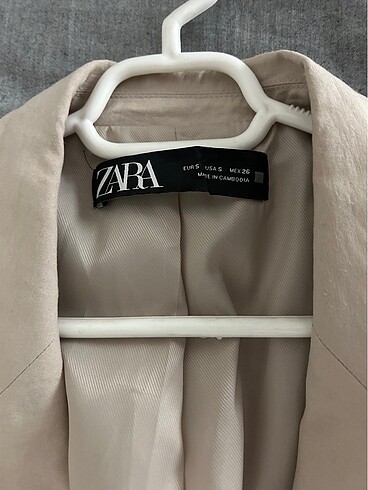 s Beden zara blazer ceket