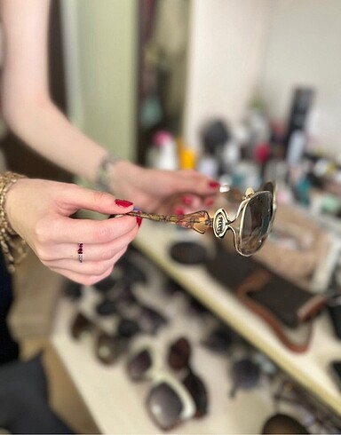 Beden altın Renk emilio pucci gunes gozlugu orjinal