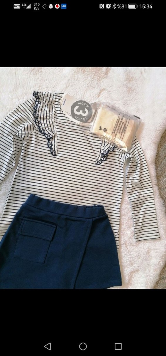 Lc WAİKİKİ Kız Çocuk  alt ust TAKIM 3.4 YAŞ KIZ ÇOCUK - Görsel 3