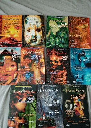 Beden Neil Gaiman Sandman 11 cilt