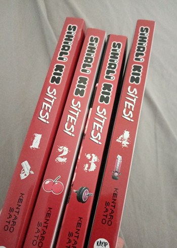  Sihirli Kız Sitesi 1-4 Manga Seti