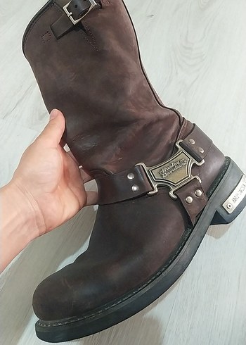 Harley Davidson Kahverengi Tokalı Erkek harley bod
