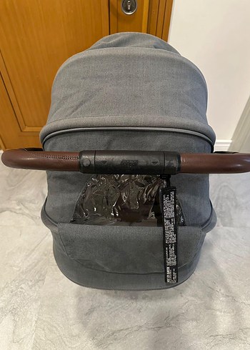 Gri Bebek Arabası Katlanabilir Model - Görsel 4