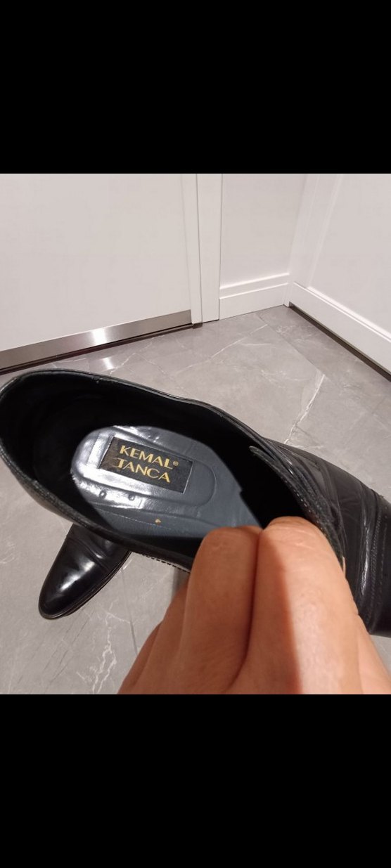 Klasik Siyah Erkek Ofis Ayakkabısı - Görsel 3