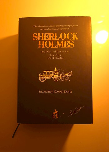 Sherlock Holmes Bütün Hikayeleri Tek Cilt Özel Basım