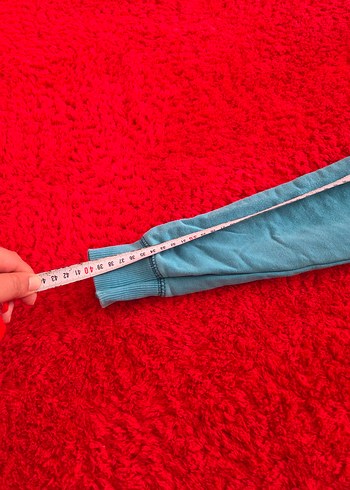 Hello kitty Kapüşonlu Mavi Sweatshirt - Görsel 4