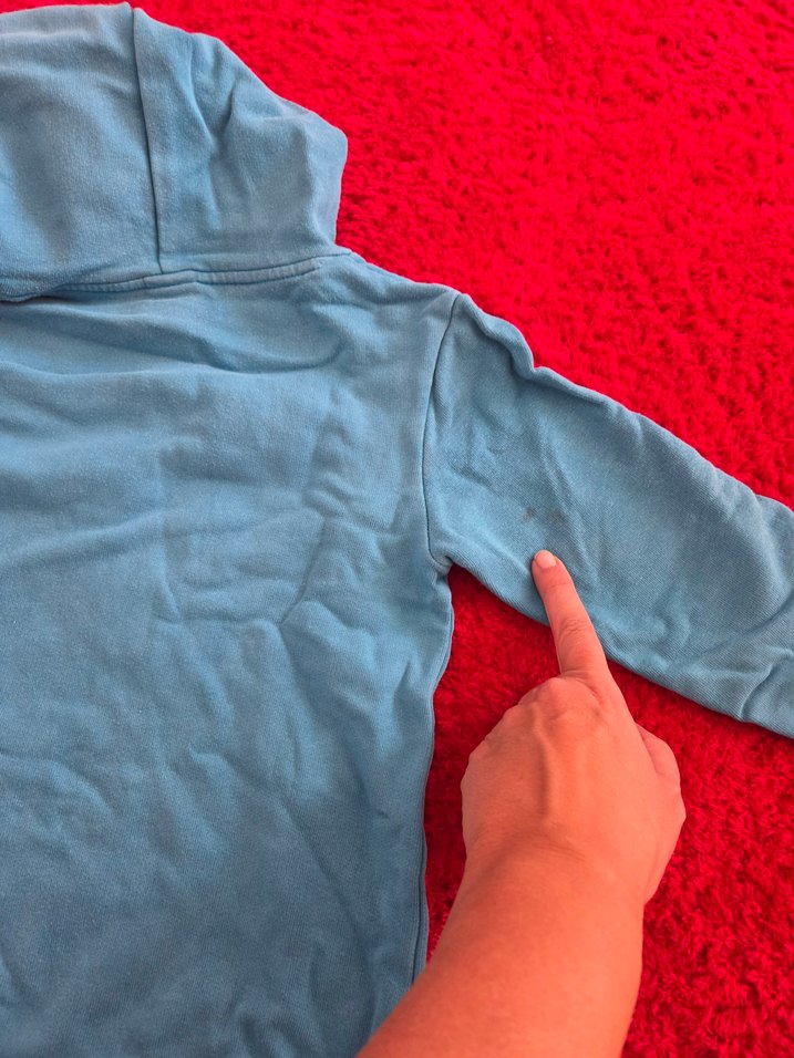 Hello kitty Kapüşonlu Mavi Sweatshirt - Görsel 5