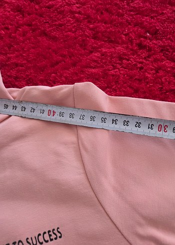 Pembe Kapüşonlu çocuk Sweatshirt - Görsel 4