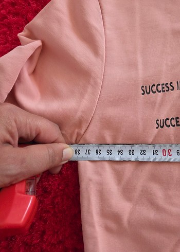 Pembe Kapüşonlu çocuk Sweatshirt - Görsel 2