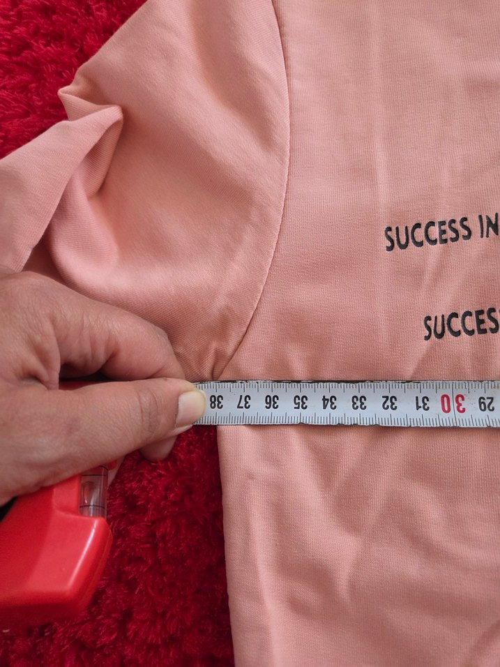 Pembe Kapüşonlu çocuk Sweatshirt - Görsel 2