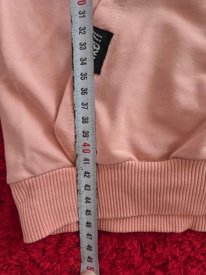 Pembe Kapüşonlu çocuk Sweatshirt - Görsel 3