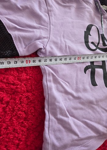 Kız Çocuk Siyah Payetli Kapüşonlu Sweatshirt - Görsel 5