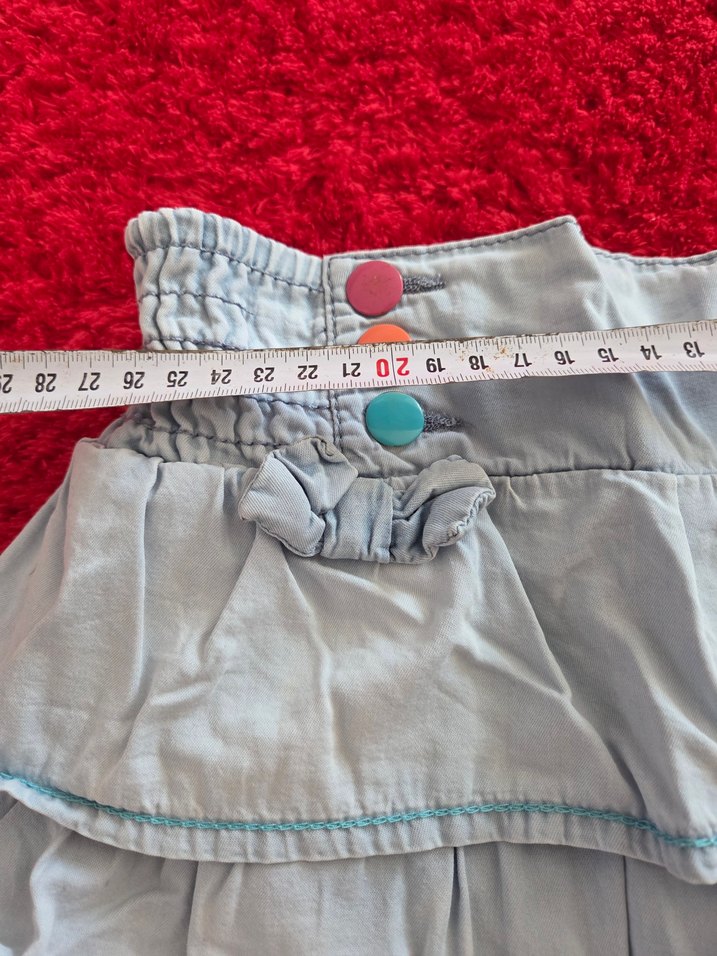 Çok Renkli Gri Kız Eteği - Görsel 4