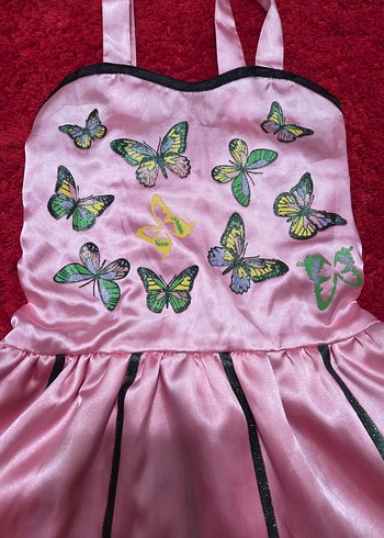 Barbie mariposa kelebek kostümü - Görsel 7