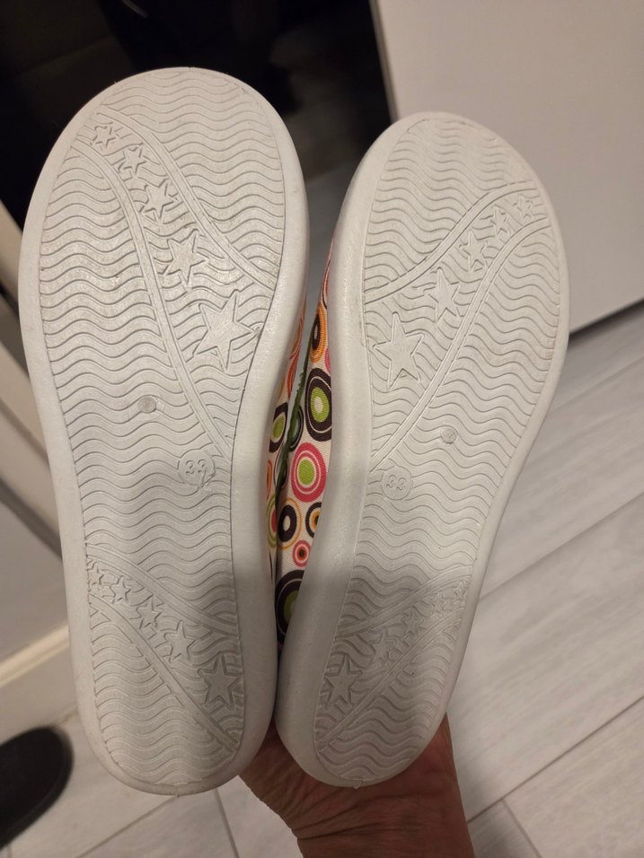 Renkli Çiçek Desenli çocuk Babet - Görsel 4