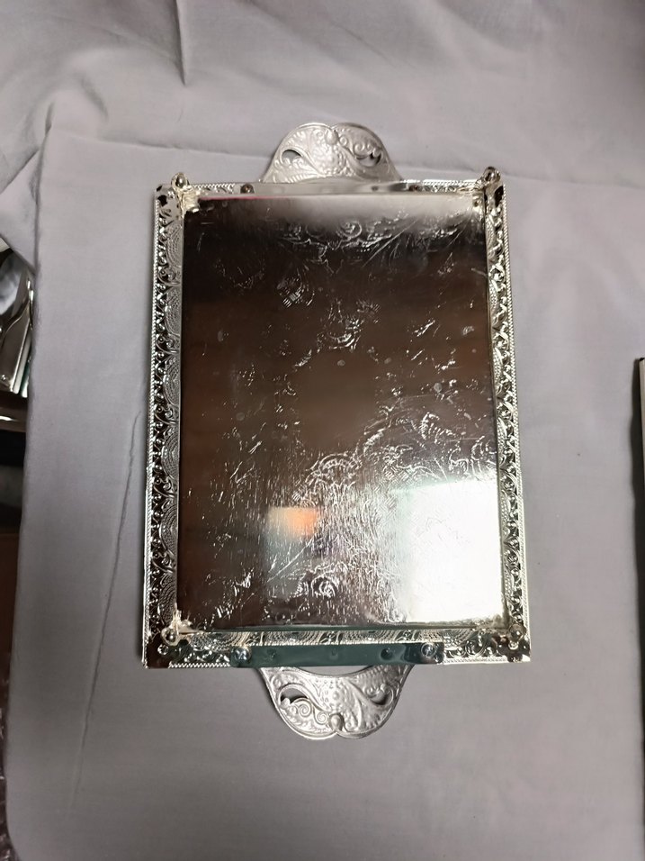 Altın Renkli Parlak Dekoratif çikolata tepsisi - Görsel 2