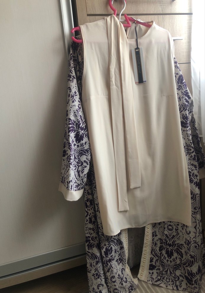 Uzun Desenli Bohem Kadın Kimono - Görsel 2