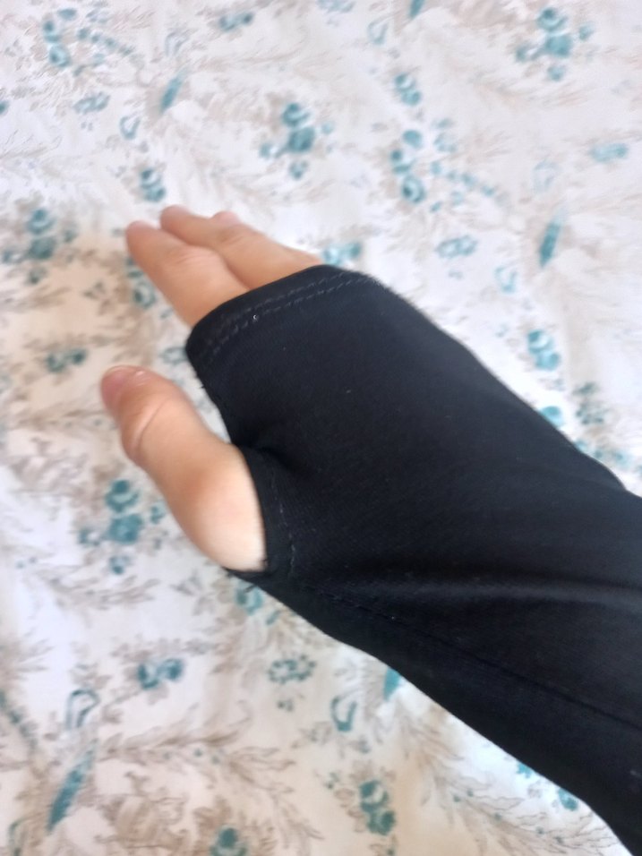 Siyah Uzun Kollu Crop Bluz - Görsel 4