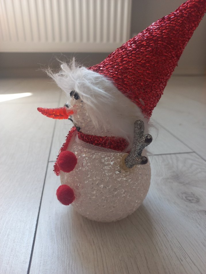 Kardan Adam/ Snowman Figürü Işıklı - Görsel 3