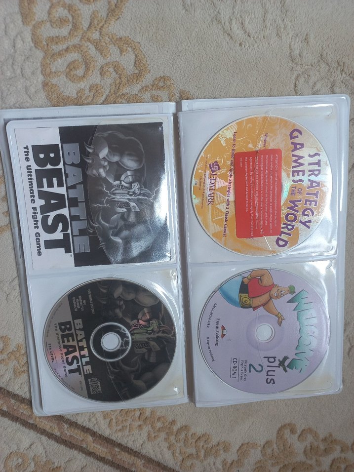 Antika Bilgisayar oyunları CDler ve koruyucu kılif - Görsel 4