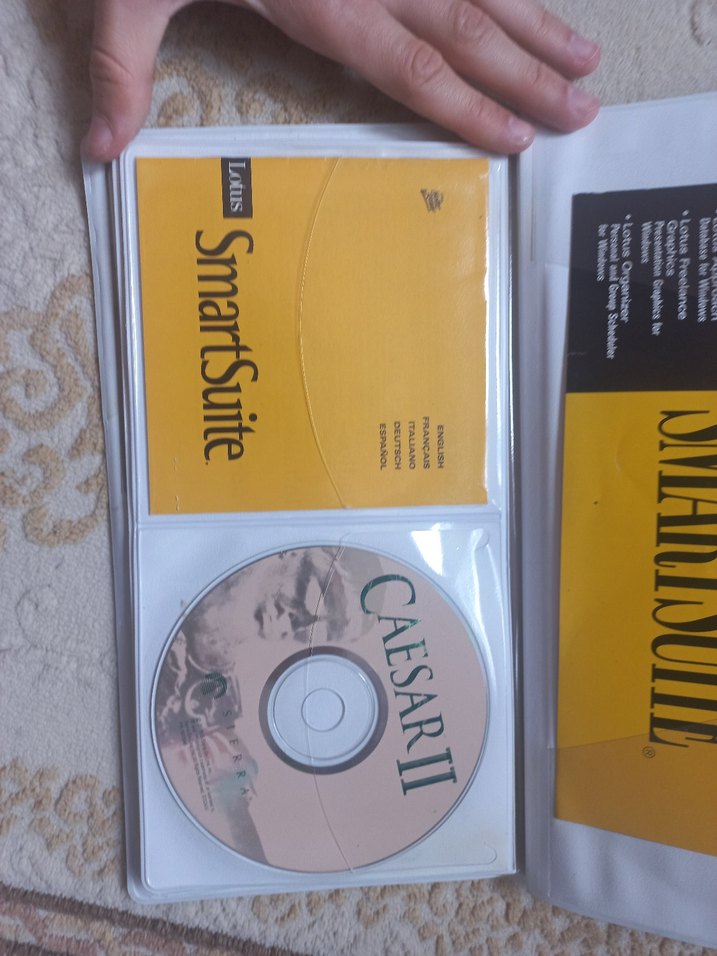 Antika Bilgisayar oyunları CDler ve koruyucu kılif - Görsel 2