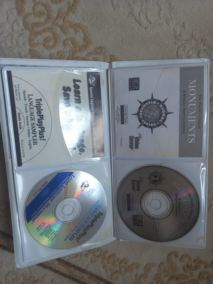 Antika Bilgisayar oyunları CDler ve koruyucu kılif - Görsel 5