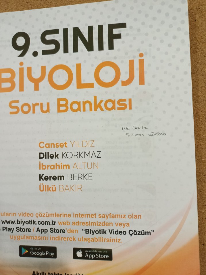 9. Sınıf Soru Bankaları - Görsel 5