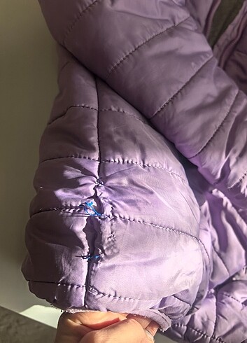 10 Yaş Beden mor Renk Çocuk montu