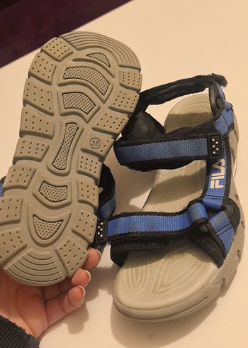 Erkek Çocuk Mavi Kayışlı Kauçuk Sandalet - Görsel 3