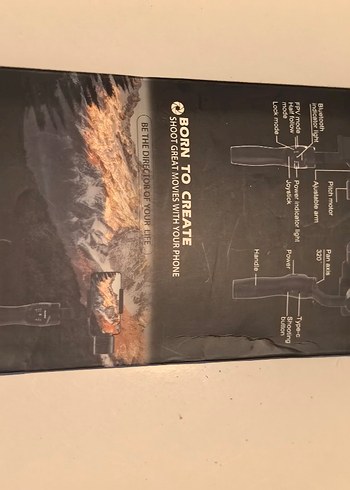 3 Eksenli Gimbal Selfie Çubuğu ve Tripod - Görsel 5