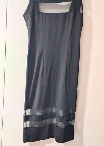 Siyah Uzun Kollu Fitted Goth Kadın Elbise
