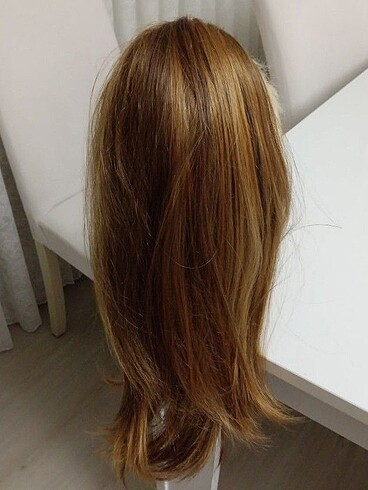 Gerçek saç dokusunda sentetik AT KUYRUĞU POSTİŞ 50 cm - Görsel 5