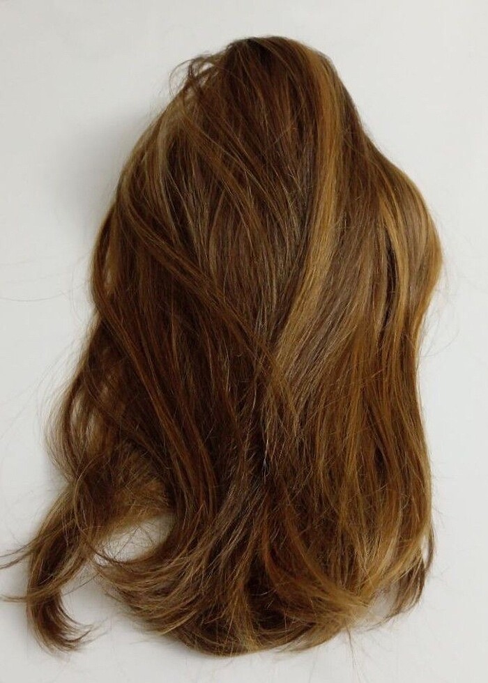 Gerçek saç dokusunda sentetik AT KUYRUĞU POSTİŞ 50 cm - Görsel 2