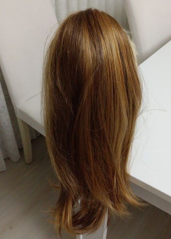 Gerçek saç dokusunda sentetik AT KUYRUĞU POSTİŞ 50 cm - Görsel 5