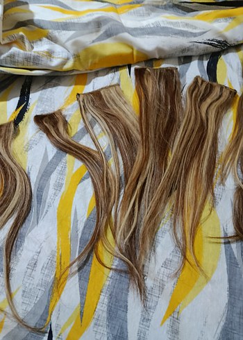 GERÇEK SAÇ RÖFLELİ 8 ADET CITCIT - Görsel 6