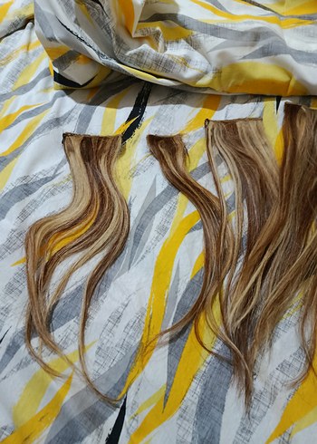 GERÇEK SAÇ RÖFLELİ 8 ADET CITCIT - Görsel 7